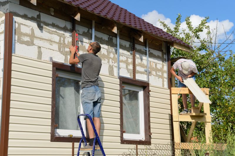Repair Work on Siding